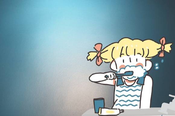 양치는 입 안의 세균 수를 일시적으로 줄이는 데는 도움이 되나, 근본적인 해결책이 아니다. 사진은 양치질 하는 이미지. [사진=픽사베이 @Elf-Moondance]