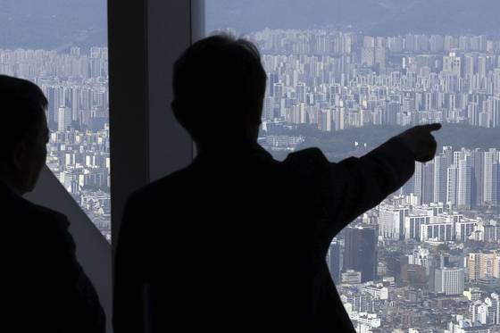 서울 시내 아파트 단지 모습. 뉴시스