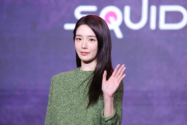 Park Gyu-young poses for a photo during a press conference held in Yongsan-gu, Seoul, Monday. (Yonhap)