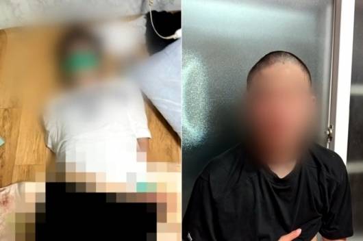 중학생 시절부터 4년간 동급생을 폭행하고 괴롭힌 남학생 4명이 경찰에 입건됐다. 피해 학생이 청테이프로 결박된 모습(왼쪽)과 강제로 삭발당한 모습./사진=JTBC '사건반장'