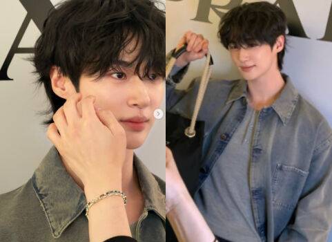 배우 변우석이 명품 비주얼을 자랑하고 있다./ 변우석 개인 인스타그램