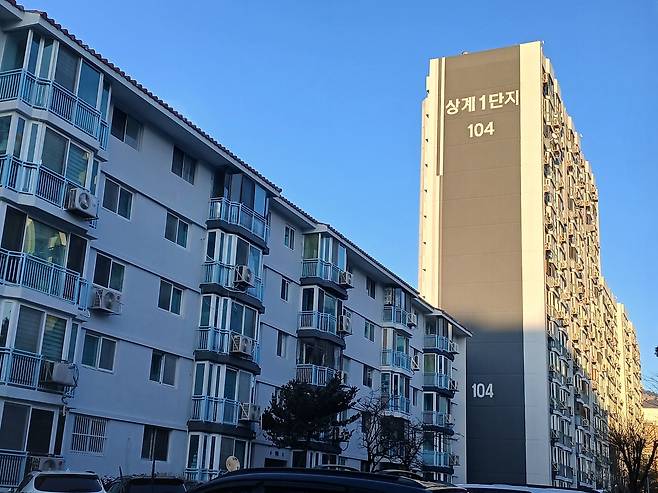 노원 상계1단지 아파트. 김희량 기자