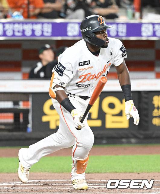 [OSEN=김성락 기자] 한화 에스테반 플로리얼. 2025.06.04 / ksl0919@osen.co.kr