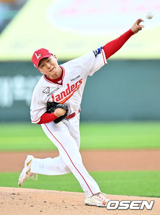 SSG 랜더스 김건우. /OSEN DB