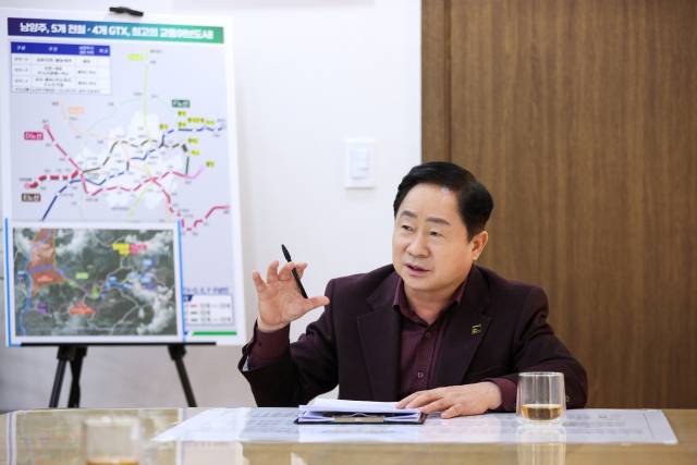 ▲주광덕 남양주시장.ⓒ남양주시