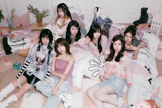 걸그룹 SAY MY NAME(세이마이네임). /사진=KIA 타이거즈 제공