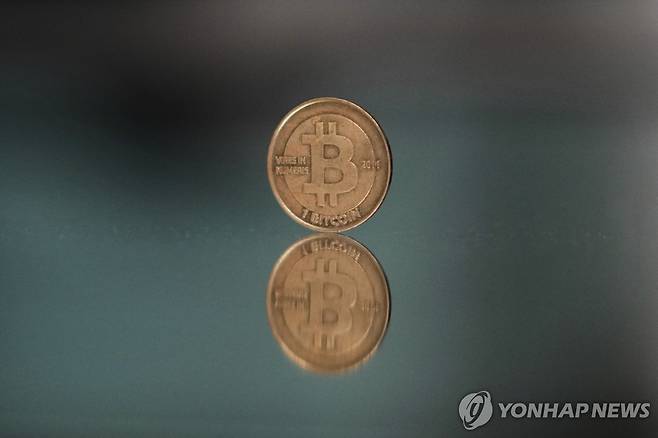 비트코인 토큰(자료화면) [AP 연합뉴스 자료사진. 재판매 및 DB 금지]