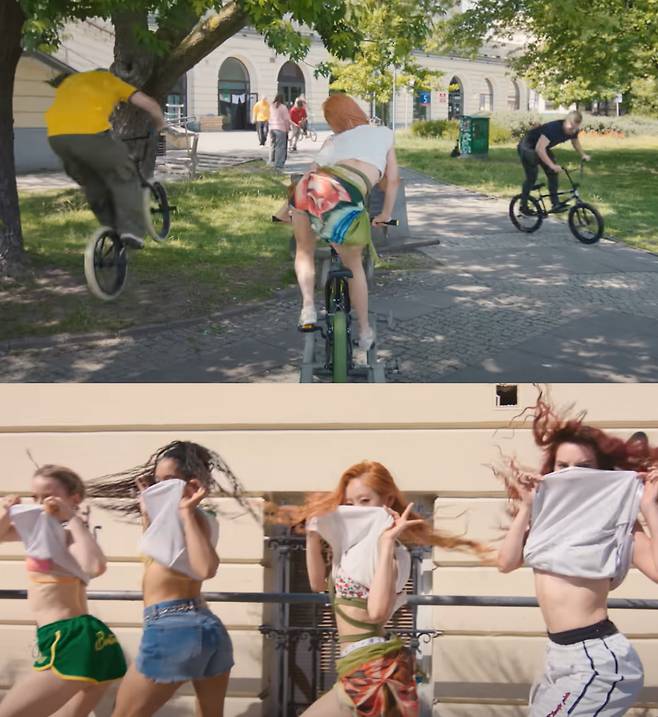 사진=키스오브라이프 공식 유튜브 채널 캡처