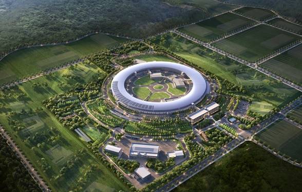 ▲ 오창 방사광가속기 조감도.