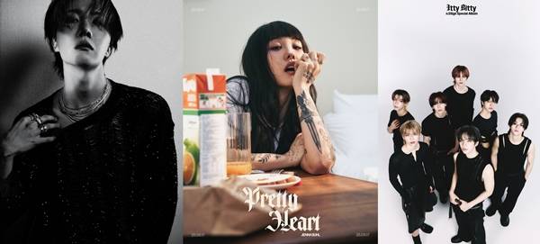 방탄소년단( BTS) 제이홉, 가수 제나 설, 그룹 엔싸인./사진=빅히트 뮤직, MPLIFY, nCH 엔터테인먼트