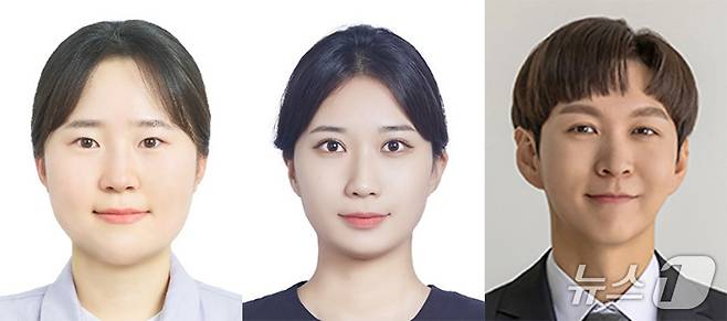 국립부경대 정세영 박사과정생(왼쪽부터), 박지영 석사과정생, 엄우람 교수. (국립부경대 제공. 재판매 및 DB 금지)