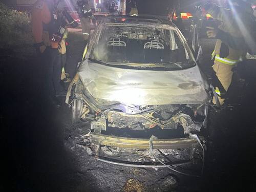 홍성 갈산면 대사리 화재 현장. 연합뉴스