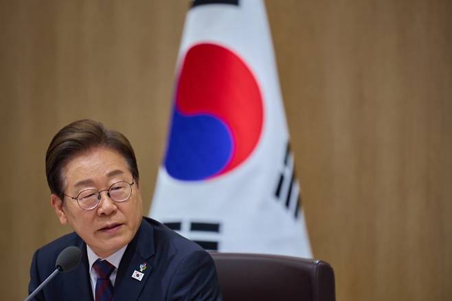 이재명 대통령이 10일 서울 용산 대통령실에서 열린 국무회의에서 발언하고 있다. 사진=대통령실