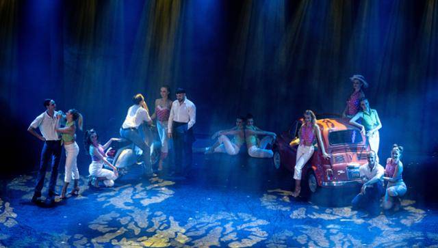 지난달 25일 코스타 세레나 대극장에서 '사포리 디딸리아' 공연이 열리고 있다.