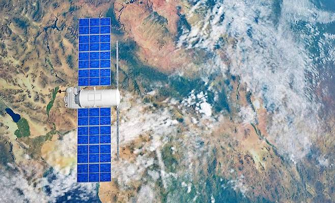 저궤도 위성 / 출처=엔바토엘리먼츠