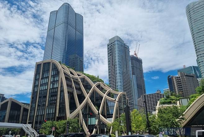 일본 도쿄 아자부다이힐스 전경. 사진=한경DB