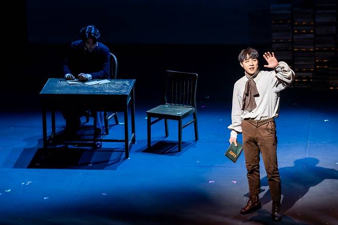 ‘2025 K-뮤지컬국제마켓’의 주요 프로그램 중 하나인 쇼케이스에 나온 뮤지컬  ‘랭보’의 일부 장면.    예술경영지원센터