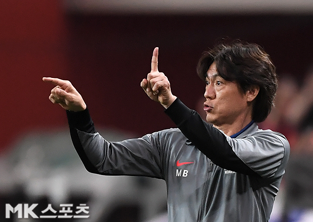 대한민국 축구국가대표팀 감독 홍명보. 사진(상암 서울)=천정환 기자