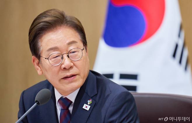 이재명 대통령이 10일 서울 용산구 대통령실 청사에서 열린 국무회의에서 모두발언을 하고 있다. (대통령실 제공. 재판매 및 DB 금지) 2025.6.10/사진=뉴스1 /사진=(서울=뉴스1) 허경 기자