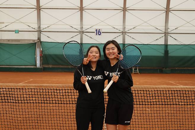 4년 만에 재결성해 찰떡 호흡을 자랑하는 임수연-김나현. 협회