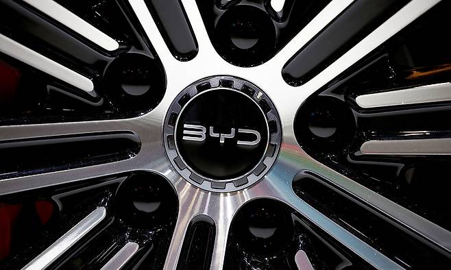 중국 최대 전기차업체 비야디(BYD). 로이터연합뉴스