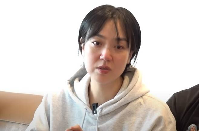 코미디언 이은형. 유튜브 채널'밉지않은 관종언니' 캡처.