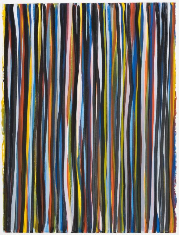 솔 르윗 , 붓놀림, 1994.