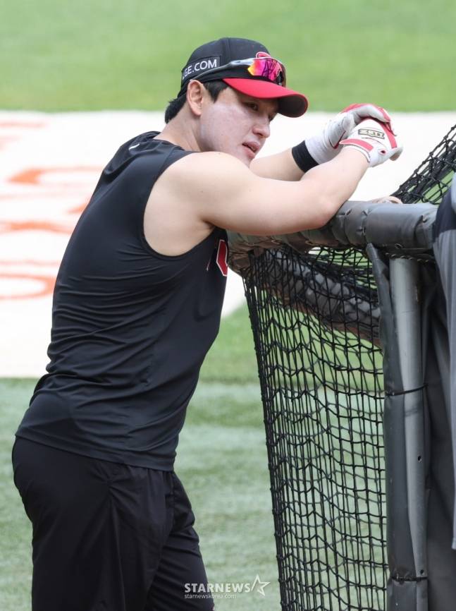 LG 박동원. /사진=김진경 대기자