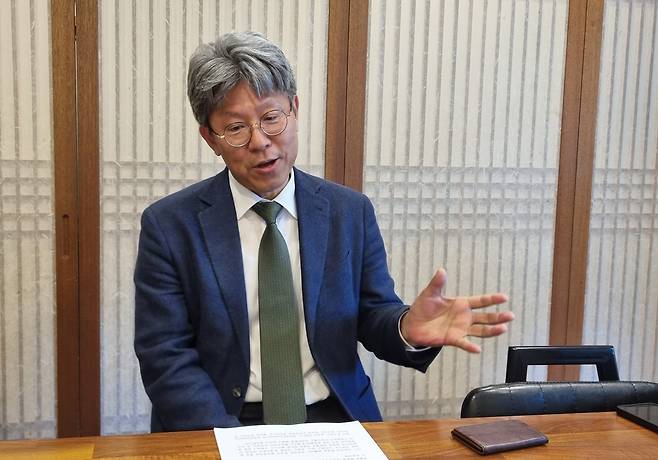 기자간담회하는 박장현 한국천문연구원장  [촬영 박주영]