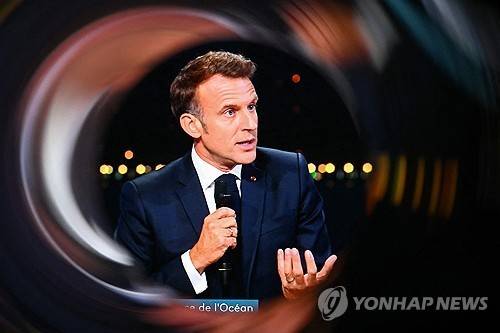 에마뉘엘 마크롱 프랑스 대통령 [AFP 연합뉴스 자료사진. 재판매 및 DB 금지]