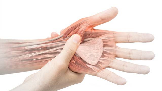 정중신경이 지속적으로 압박을 받아 신경 손상이 진행되면 수술을 고려할 수 있다｜출처: 클립아트코리아