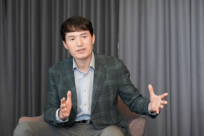 정성근 삼일PwC 파트너가 지난달 19일 서울 용산 본사에서 조선비즈와 인터뷰하고 있다. /삼일PwC 제공