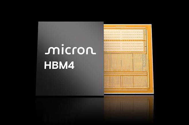 마이크론 HBM4 제품 이미지.ⓒ마이크론