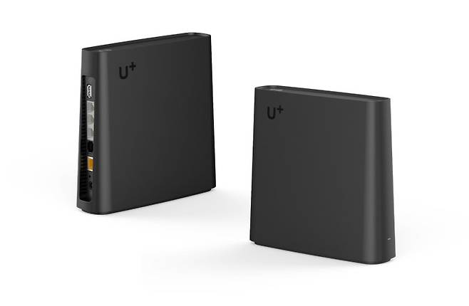 가온브로드밴드가 LG유플러스에 납품하는 와이파이7 제품. 가온그룹 제공