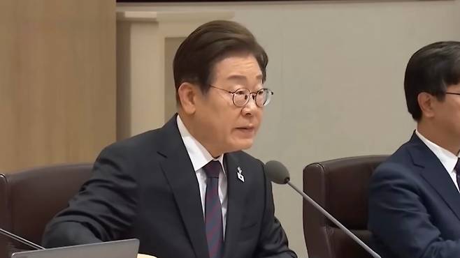이재명 대통령. (SBS 캡처)