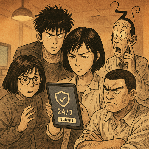 디지털 보험 청구 서비스를 주제로 AI가 생성한 이미지 [이미지=챗GPT 생성]