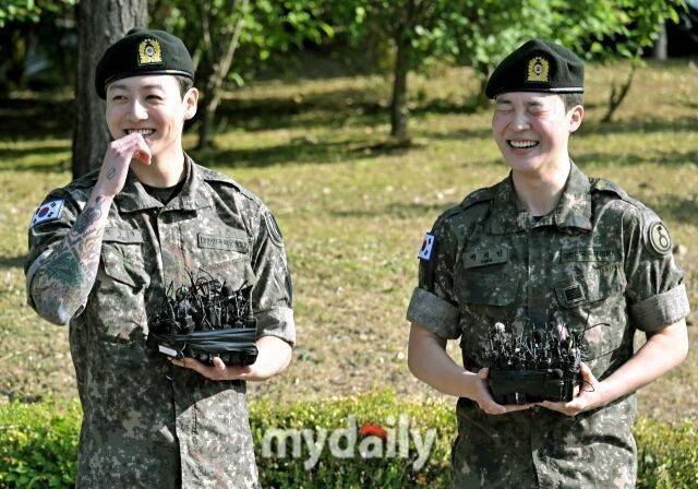 방탄소년단 정국, 지민 / 마이데일리