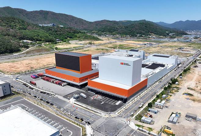 삼양식품(주) 밀양공장 전경 (좌 : 제1공장 우 : 제2공장) ⓒ밀양시