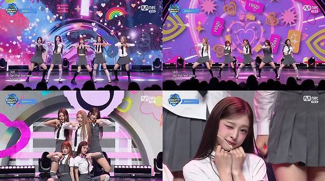Mnet ‘엠카운트다운’ 방송 캡처