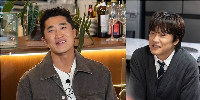 ▲ 김동현(왼쪽), 차태현