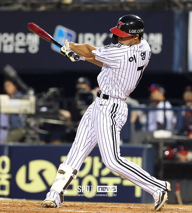 ▲ 이영빈은 7회 2사 2루에서 중전 적시타를 기록했다. ⓒ곽혜미 기자