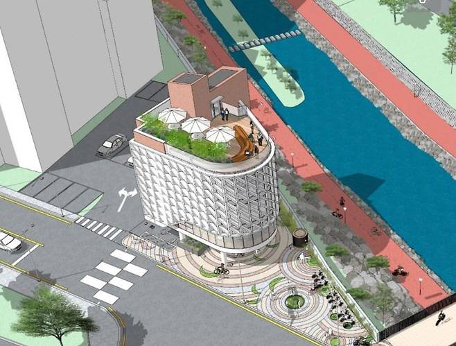 노원구 자전거문화센터 조감도 [노원구 제공. 재판매 및 DB 금지]