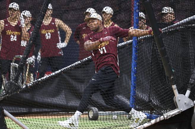 키움 히어로즈 새 외국인 타자 스톤 개랫 [키움 히어로즈 제공. 재판매 및 DB 금지]