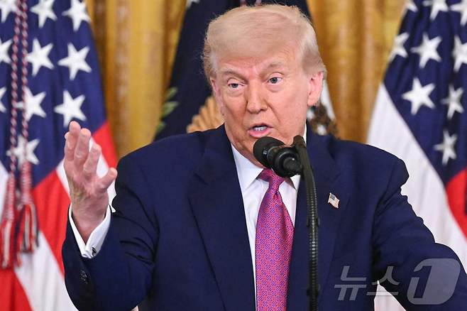 도널드 트럼프 미국 대통령. 2025.06.12 ⓒ AFP=뉴스1 ⓒ News1 류정민 특파원