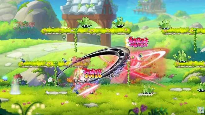 ▲ 레벨이 낮은 구간에서도 사냥하기 좋은 렌 (출처: 이스터 유튜브)