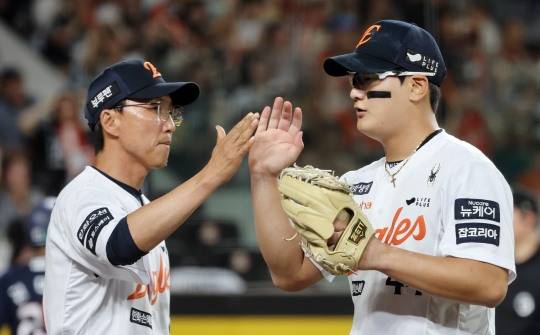 위기 넘긴 한화 마무리. 사진[연합뉴스]