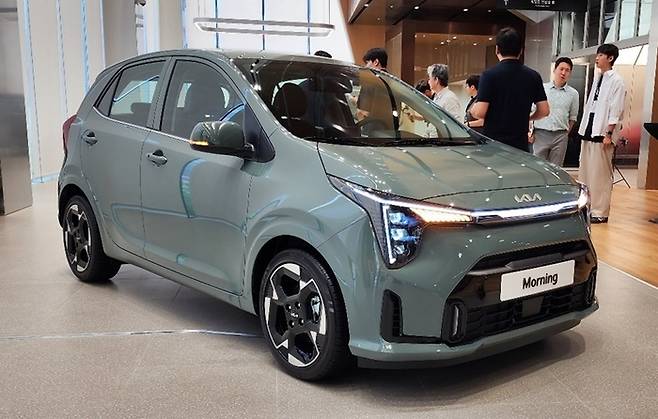 소폭이지만 시세가 하락한 기아 모닝 [사진촬영=최기성 매경 디지털뉴스룸 기자]