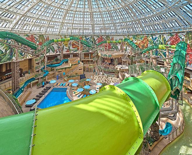 인스파이어 스플래시 베이 어트랙션 '아쿠아 레이서' 모습/사진제공=인스파이어