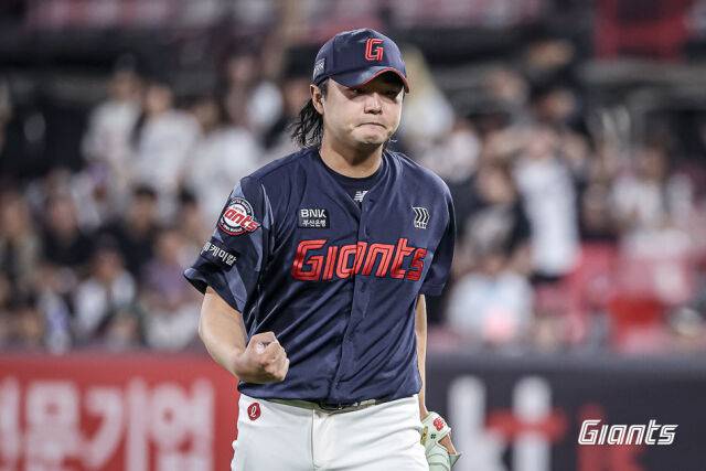 롯데 자이언츠 정철원./롯데 자이언츠