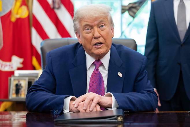 도널드 트럼프 미국 대통령. [AFP]